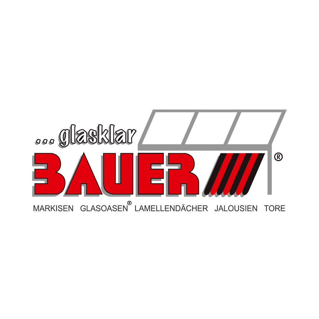 glasklar BAUER MARKISEN & GLASOASEN®